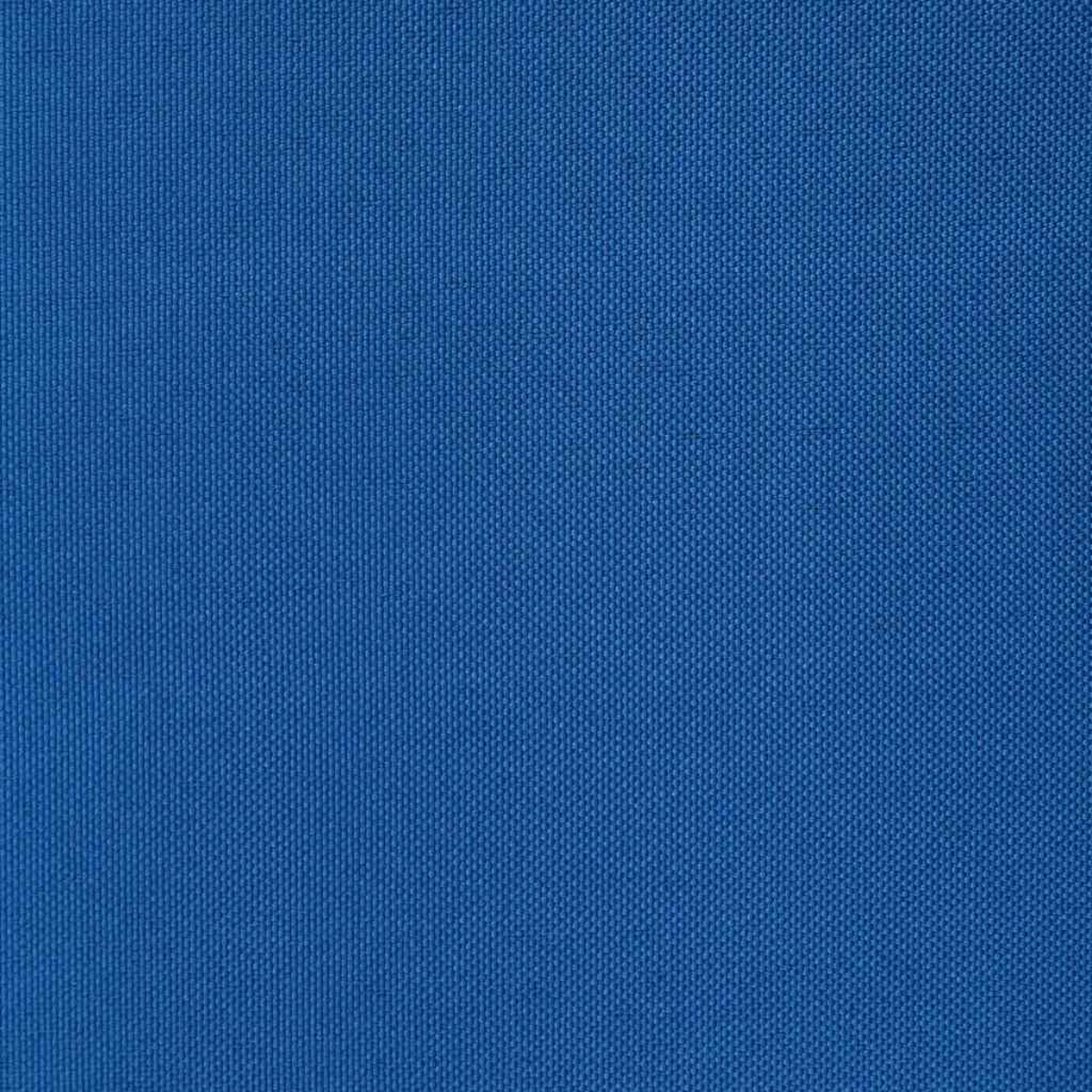 Una vista ravvicinata di tessuto blu che mostra una trama tessuta visibile.