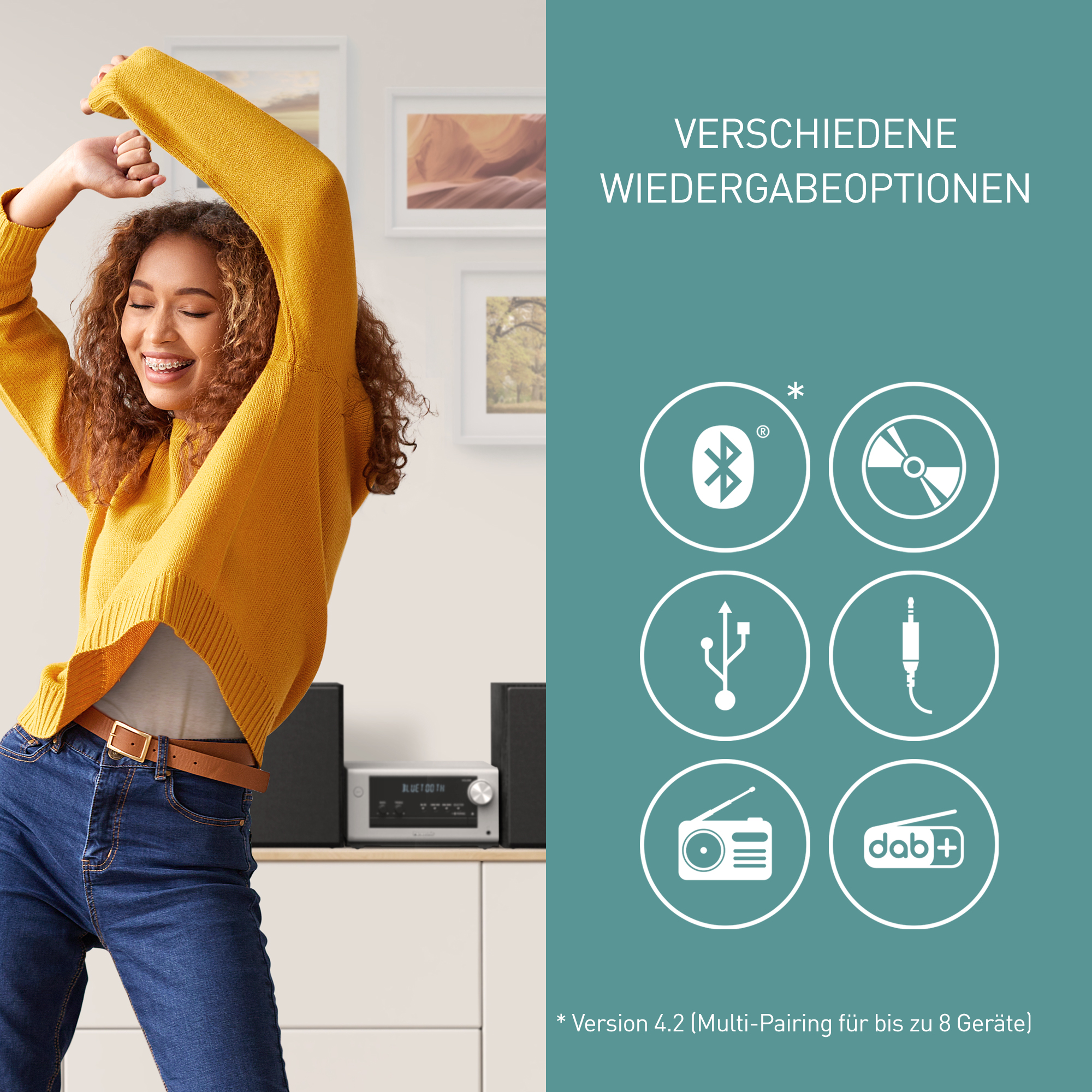 Recensies voor Panasonic SC-PMX94 (Bluetooth, CD Speler, 2x 60 W