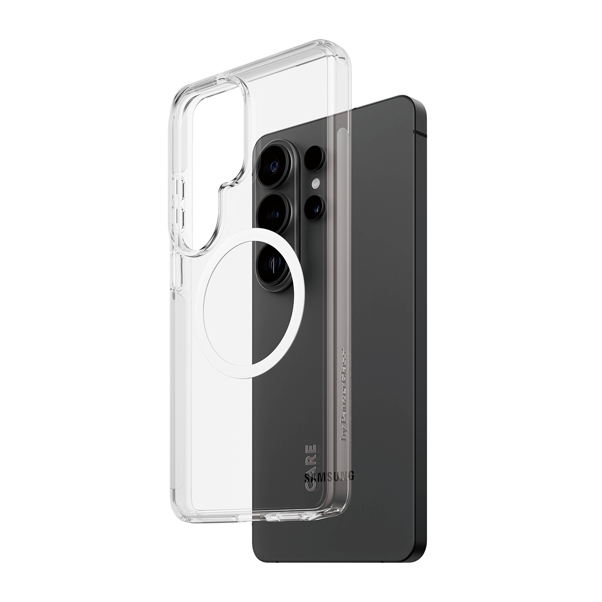 PANZERGLASS Urban Explorer Qi Samsung Galaxy S26 Ultra Uyumlu Telefon Kılıfı Transparan
