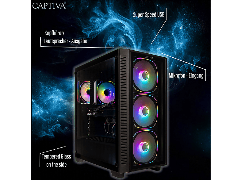 CAPTIVA Entry Gaming I10-3215 | Windows 11 Home} Intel Ultra 5