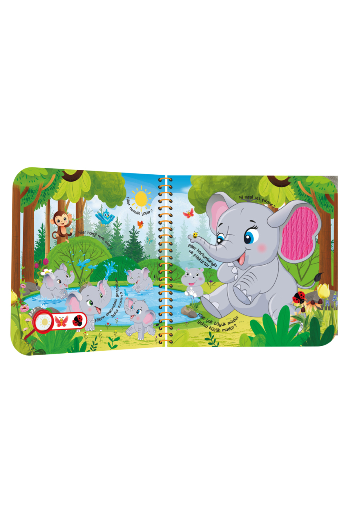 YUKSELEN ZEKA Dokun Hisset - Aynalı Kitap 2’li Set