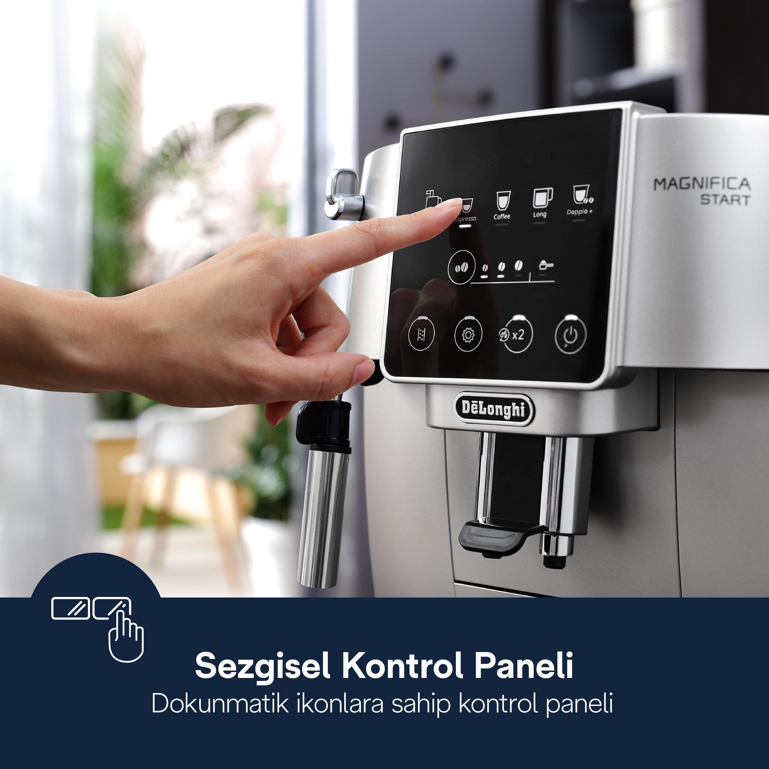 DELONGHI MAGNIFICA EVO ECAM220.31.SB OTOMATIK KAHVE MAKINES Tam