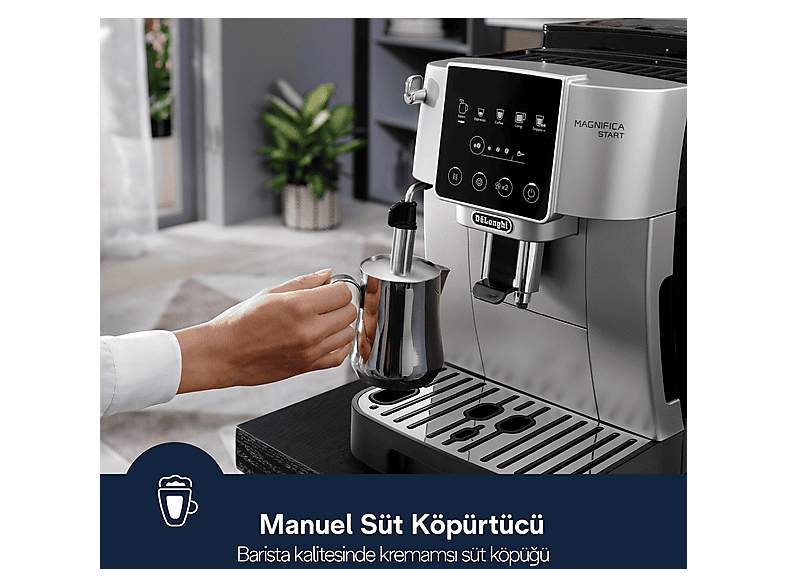 DELONGHI MAGNIFICA EVO ECAM220.31.SB OTOMATIK KAHVE MAKINES Tam