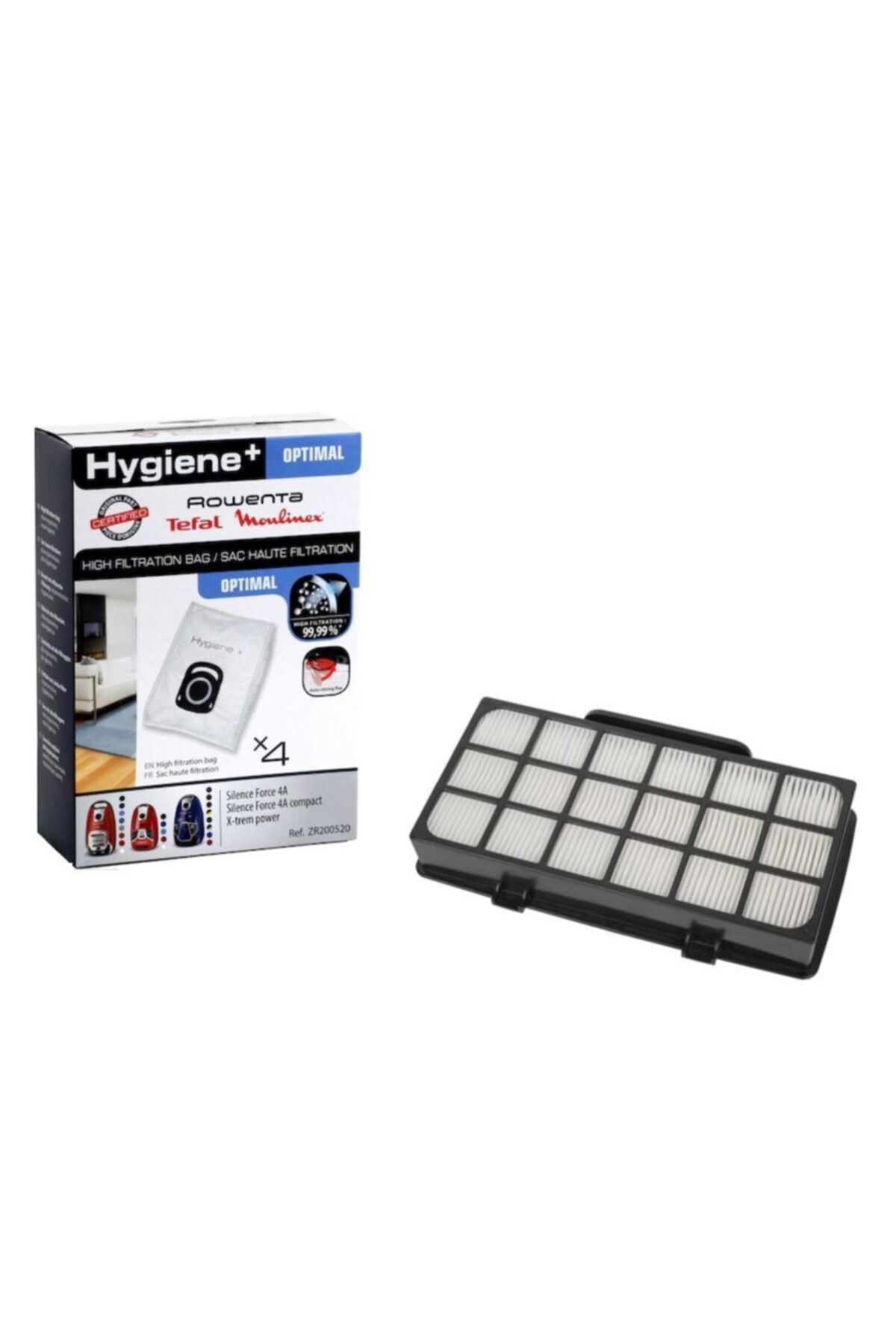 POPULER Ro 6383 Silence Force 4A Uyumlu  Toz Torbası Ve Hepa Filtresi