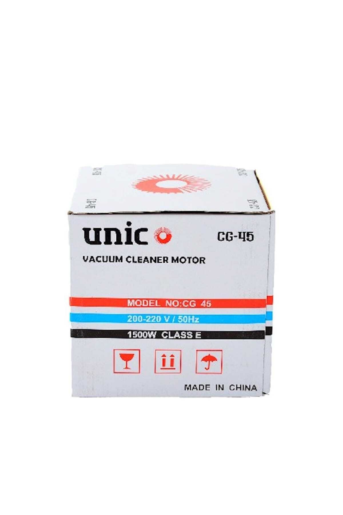 Unic elektrikli süpürge motoru kutusu, CG 45 modeli, 1500W.