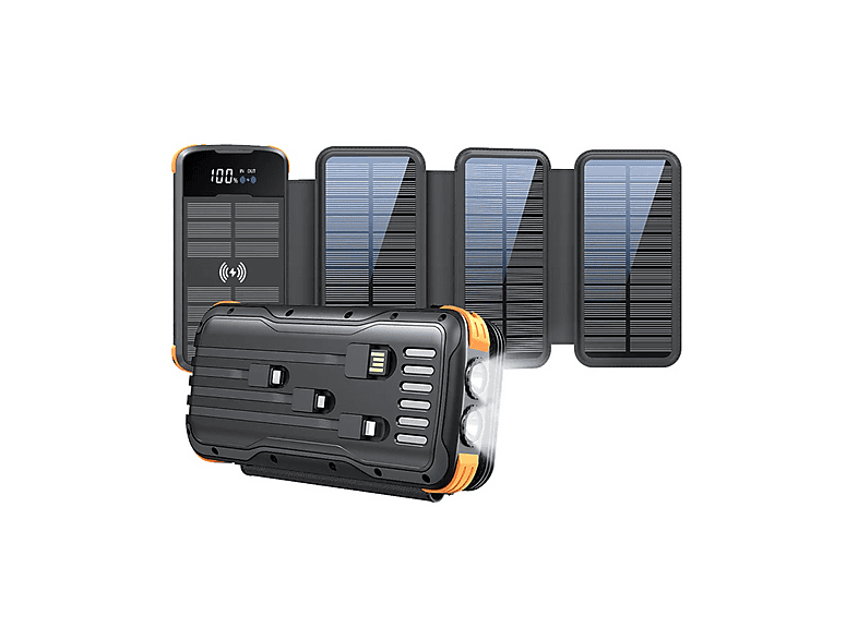 VOLTCRAFT VC-SL16000 VC-11946675 Powerbank op zonne-energie Laadstroom