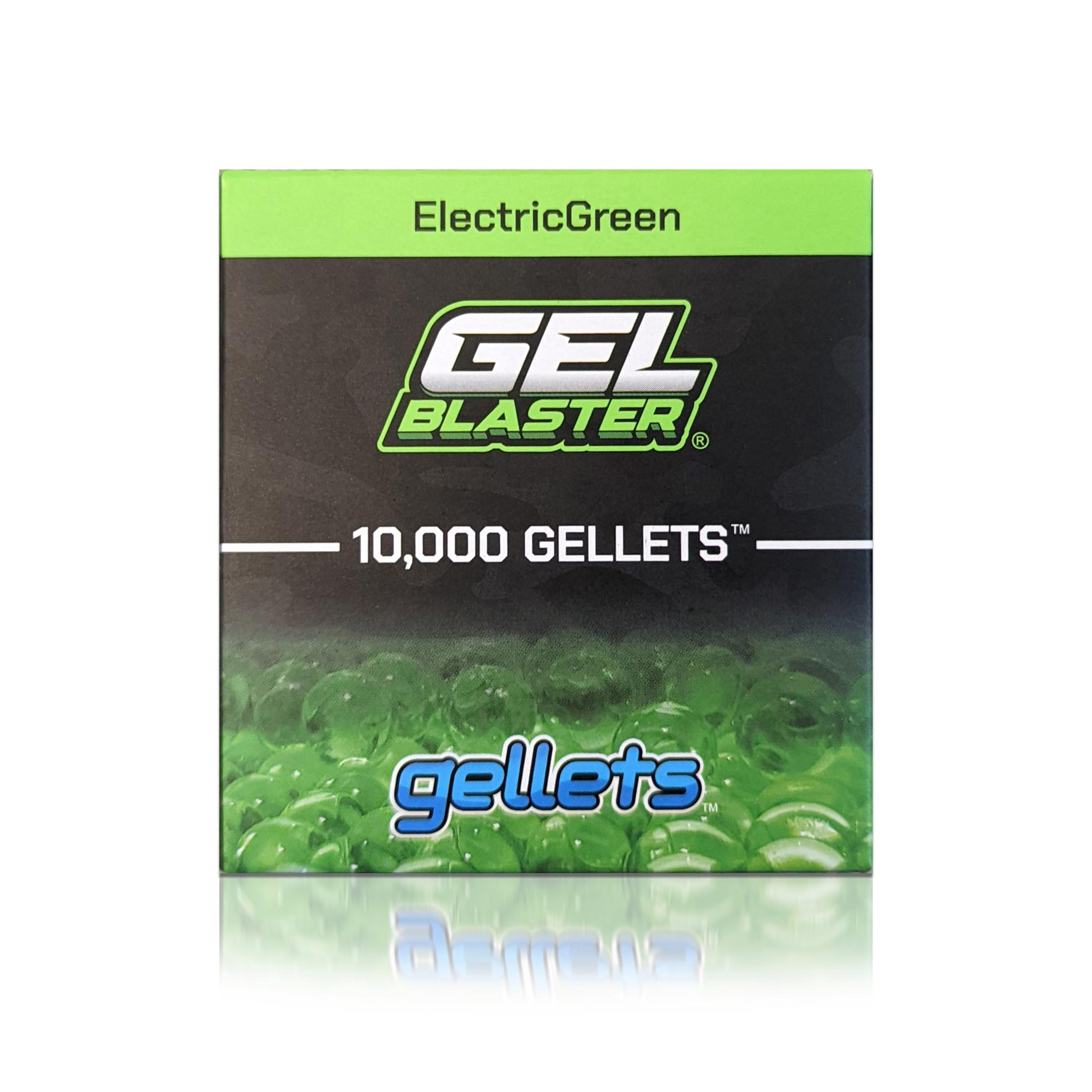 Packung mit 10.000 elektrisch grünen Gellets für Gel Blaster.