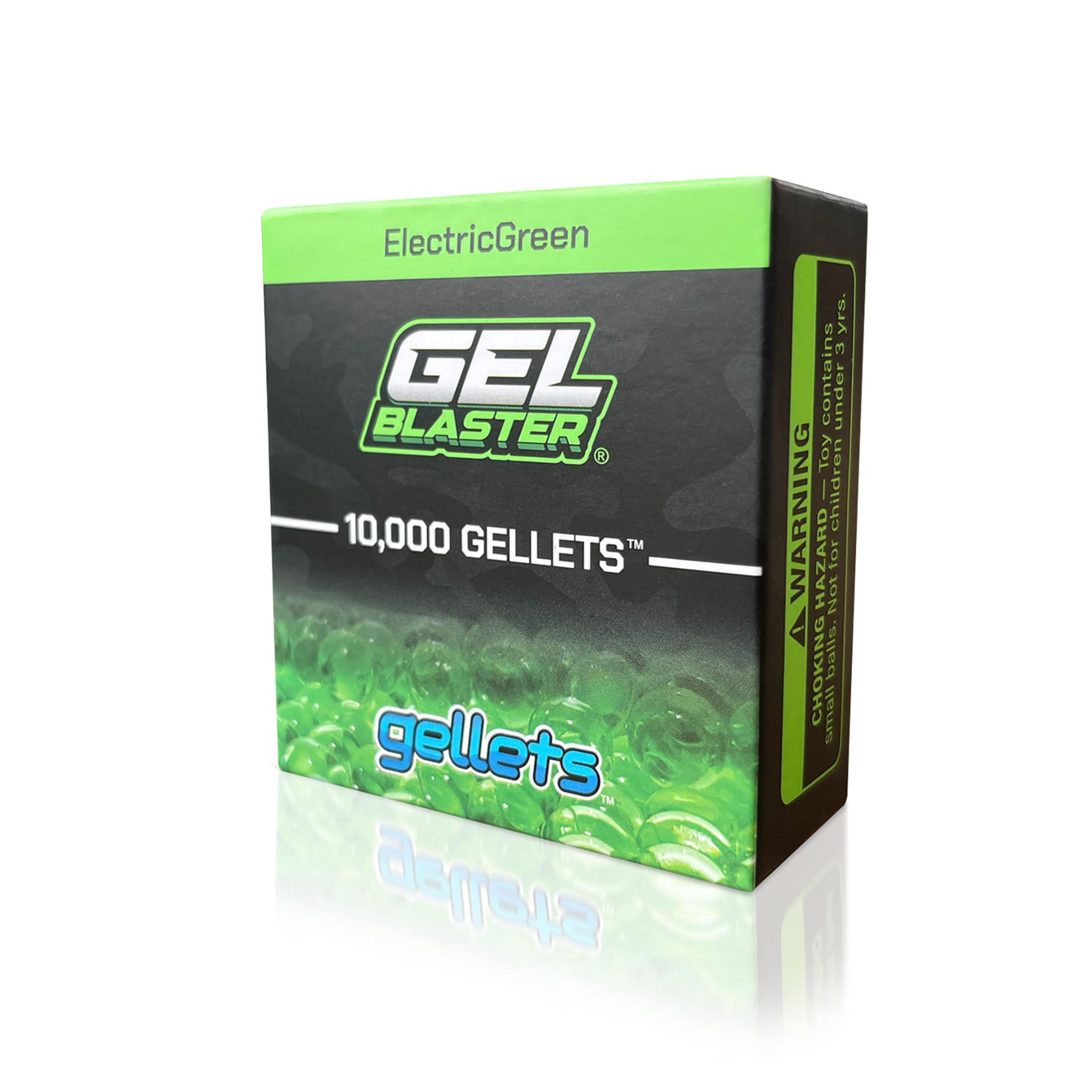 Verpackung von 10.000 "gellets" für Gel Blaster, "Electric Green".