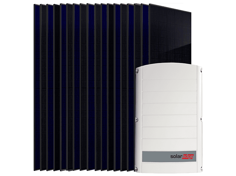 SUNNIVA 9 kW 18x 500 W Module SolarEdge SE9K 3-phasiger Solaranlage ...