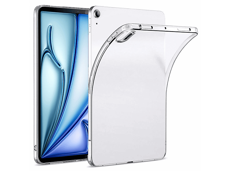 CASEONLINE Clear Tablethülle Backcover für Apple Silikon, Transparent ...