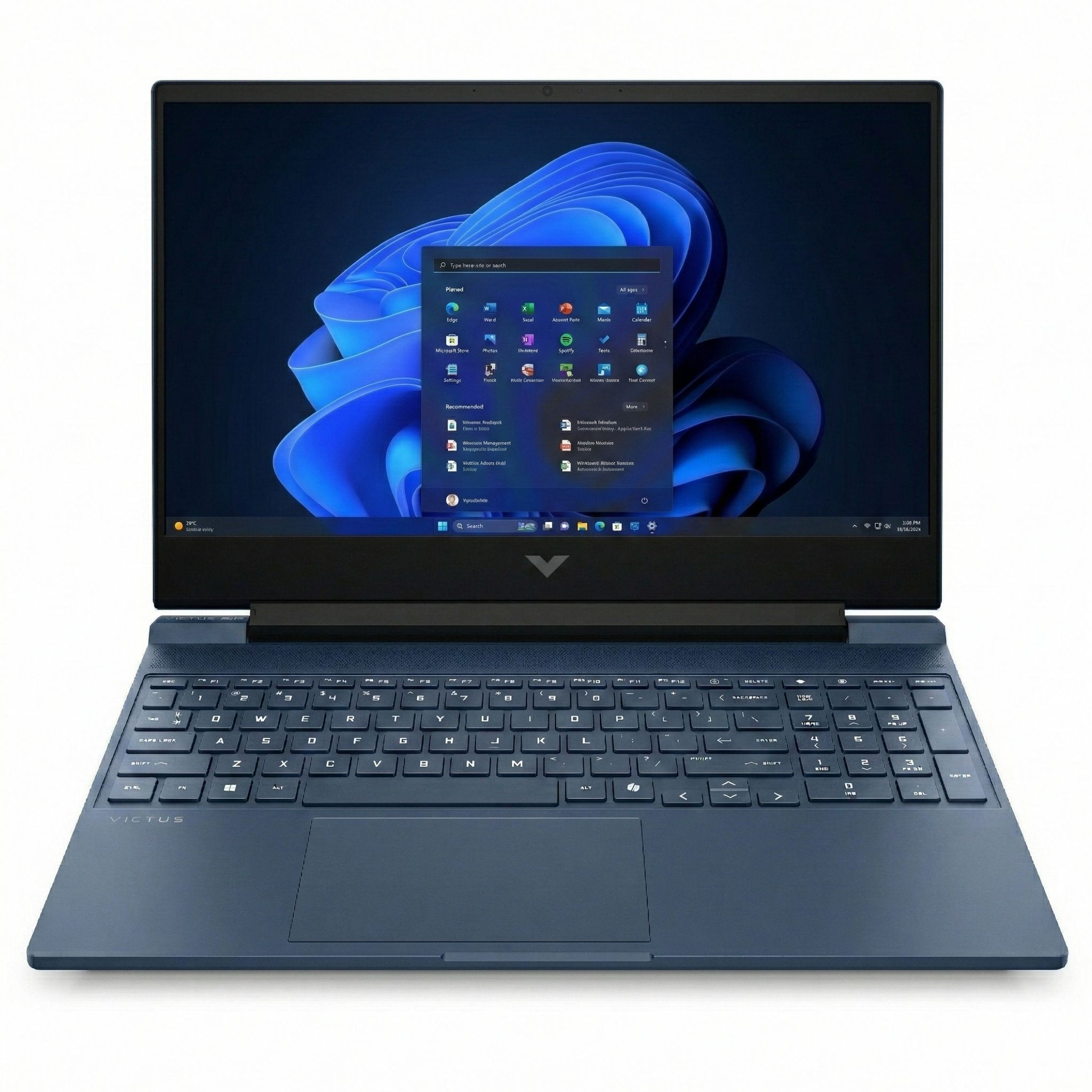 HP Victus 15-FA2038NT C39D5EA002 RTX5060 FHD Intel Core i7-13620H 24 GB RAM 2 TB SSD 15,6 inç FreeDOS Laptop Mavi