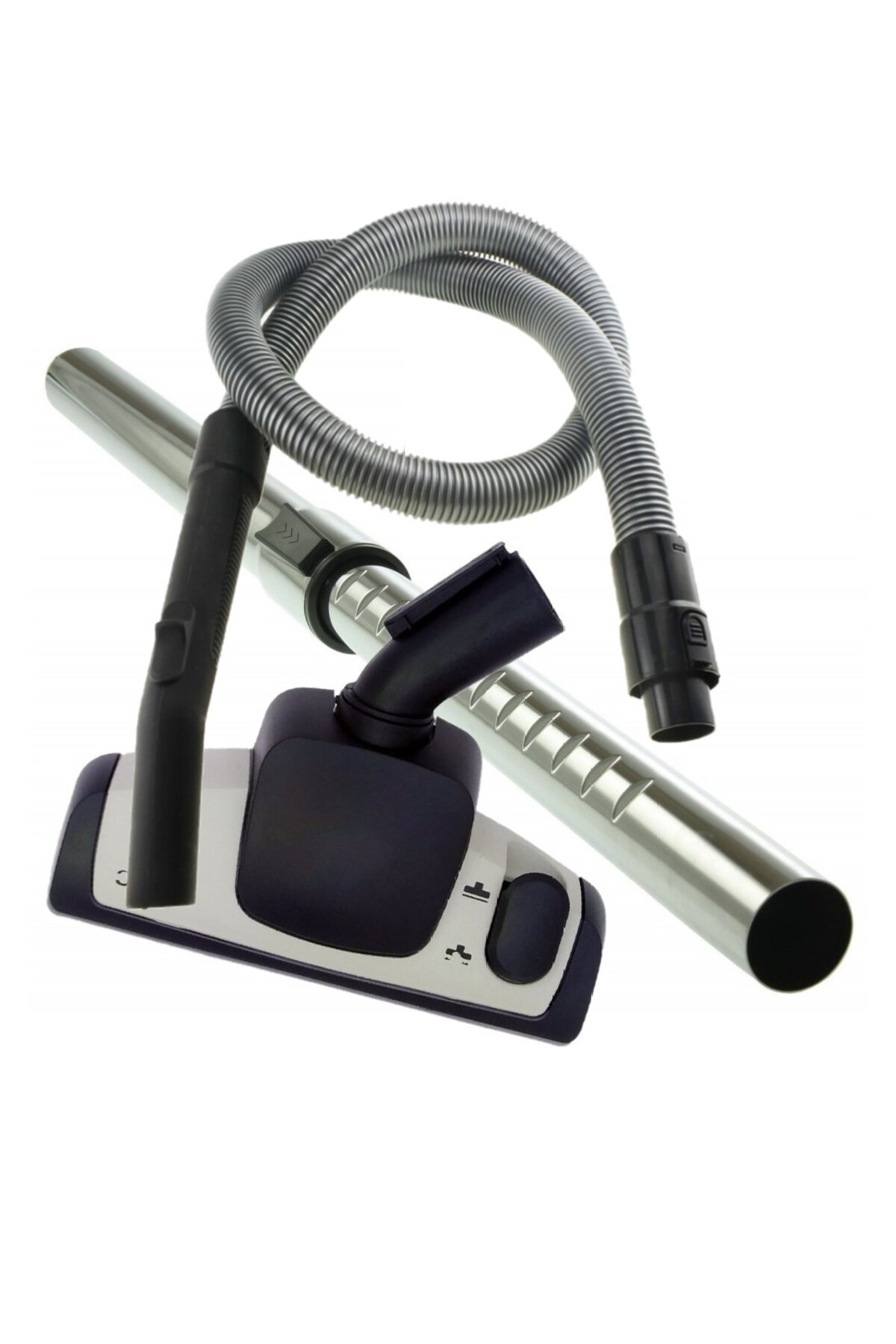 POPULER Uyumlu FC 8671 PowerPro Active Uyumlu  Süpürge Emici Yer Başlığı + Teleskopik Boru Hortum Seti