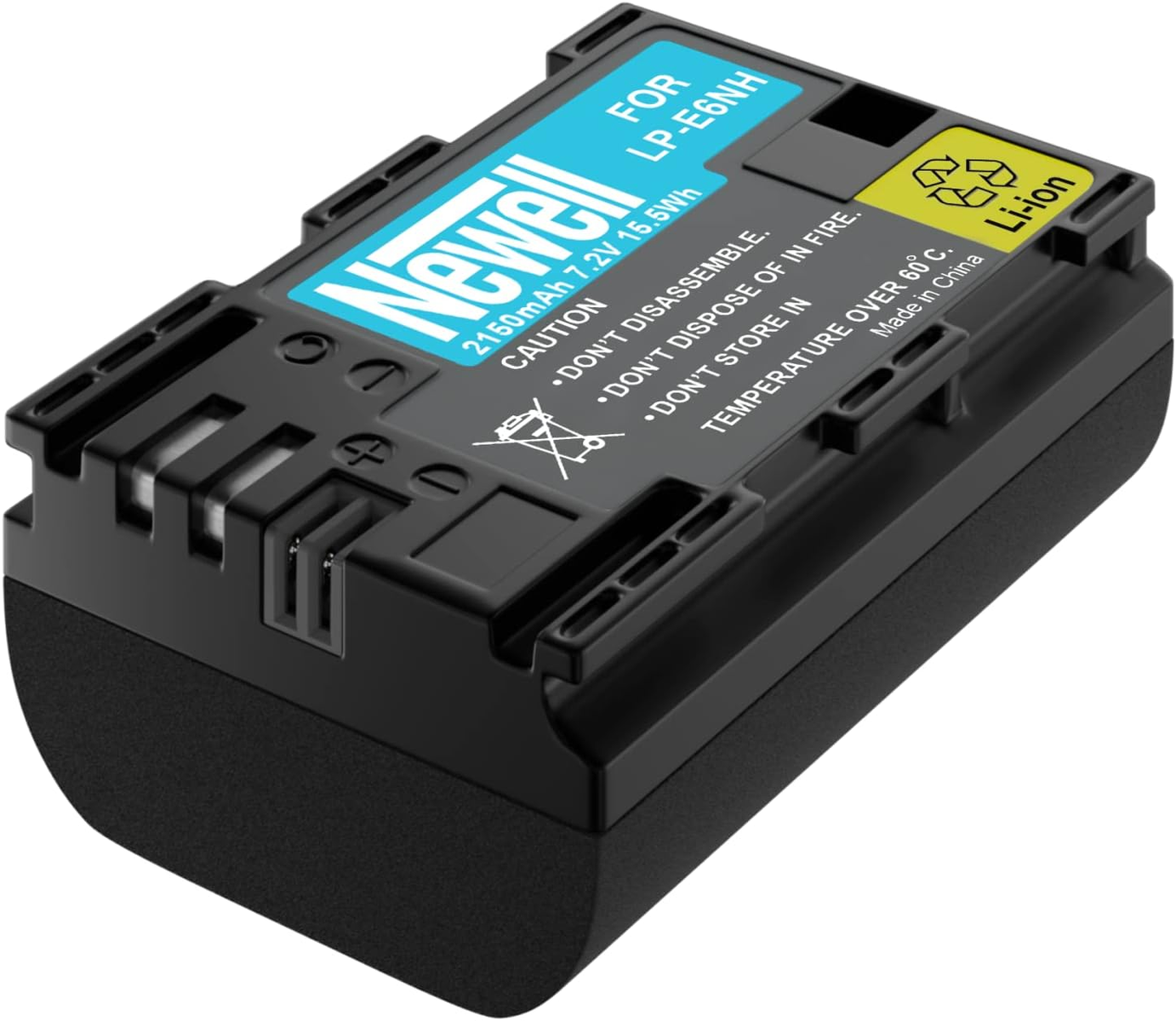 Neuweller Akku für LP-E6NH, 2150mAh, 7,2V, Li-Ion, Made in China.