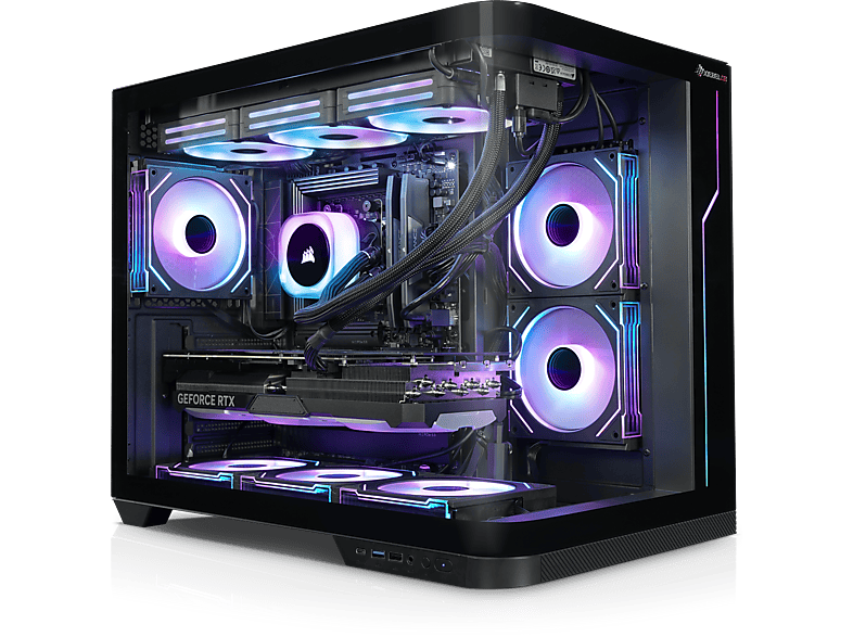 KIEBEL Panorama Curve IX AMD Ryzen 7 9800X3D, Gaming PC mit AMD Ryzen ...