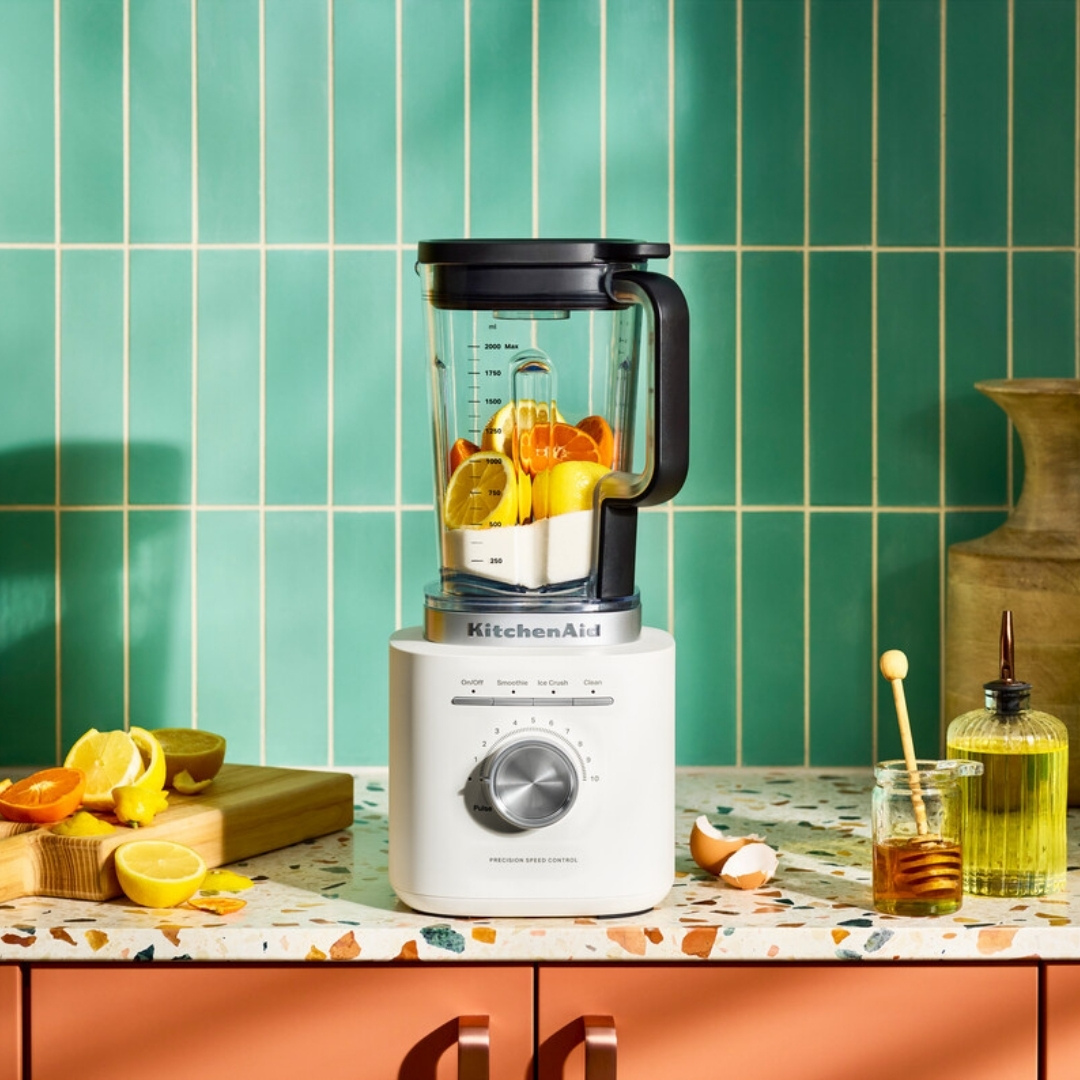 KITCHENAID Pure Power 1200 W Smoothie Blender Porcelain White