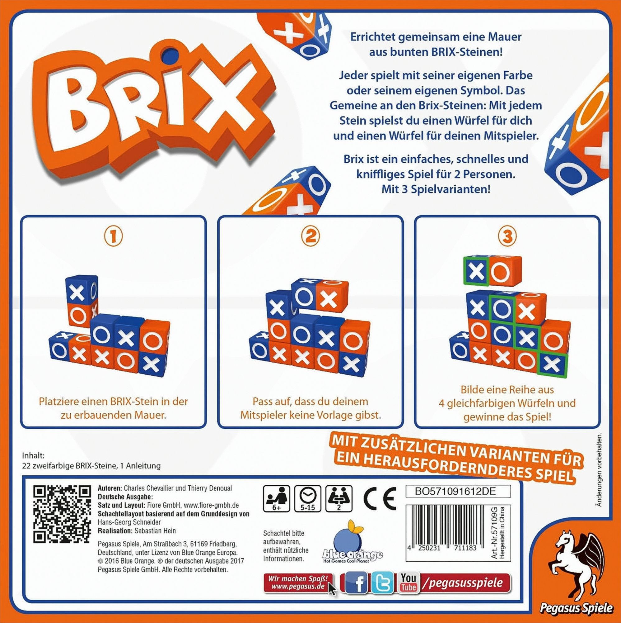Caja del juego Brix: piedras coloridas, instrucciones y variantes.