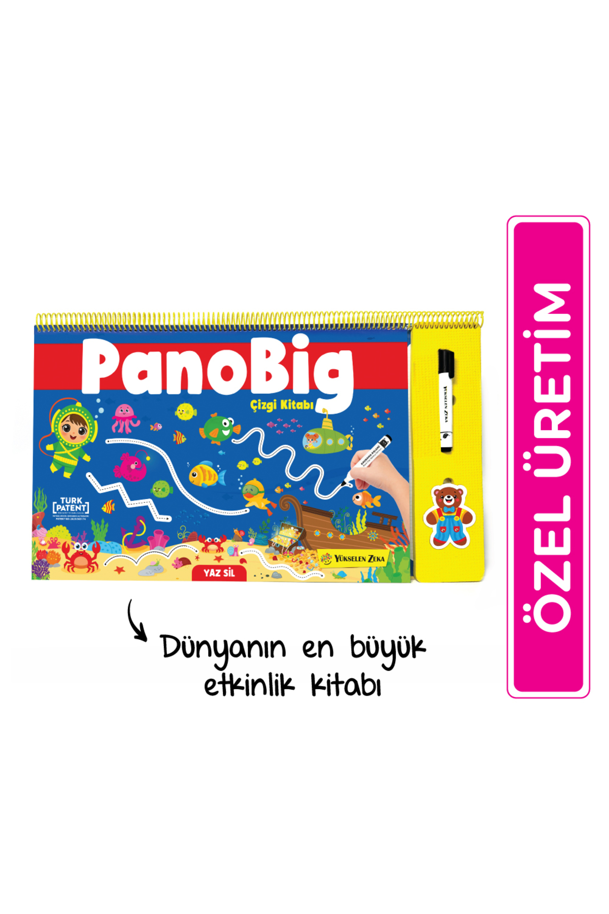YUKSELEN ZEKA PanoBig - Dünyanın En Büyük Etkinlik Kitabı