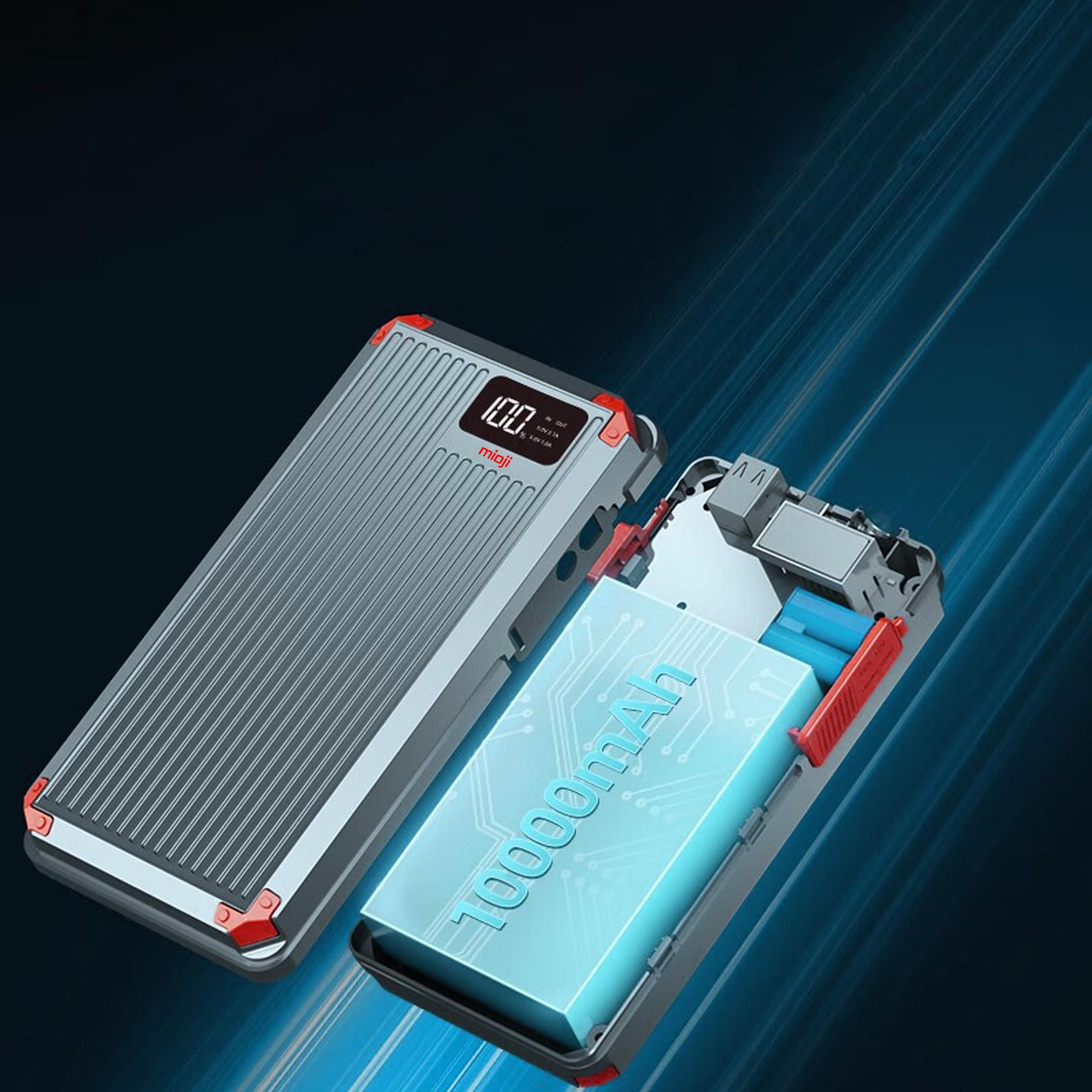 MIOJI Mio D6H Plus 20000mAh 2000A Jump Starter LED Işıklı Akü