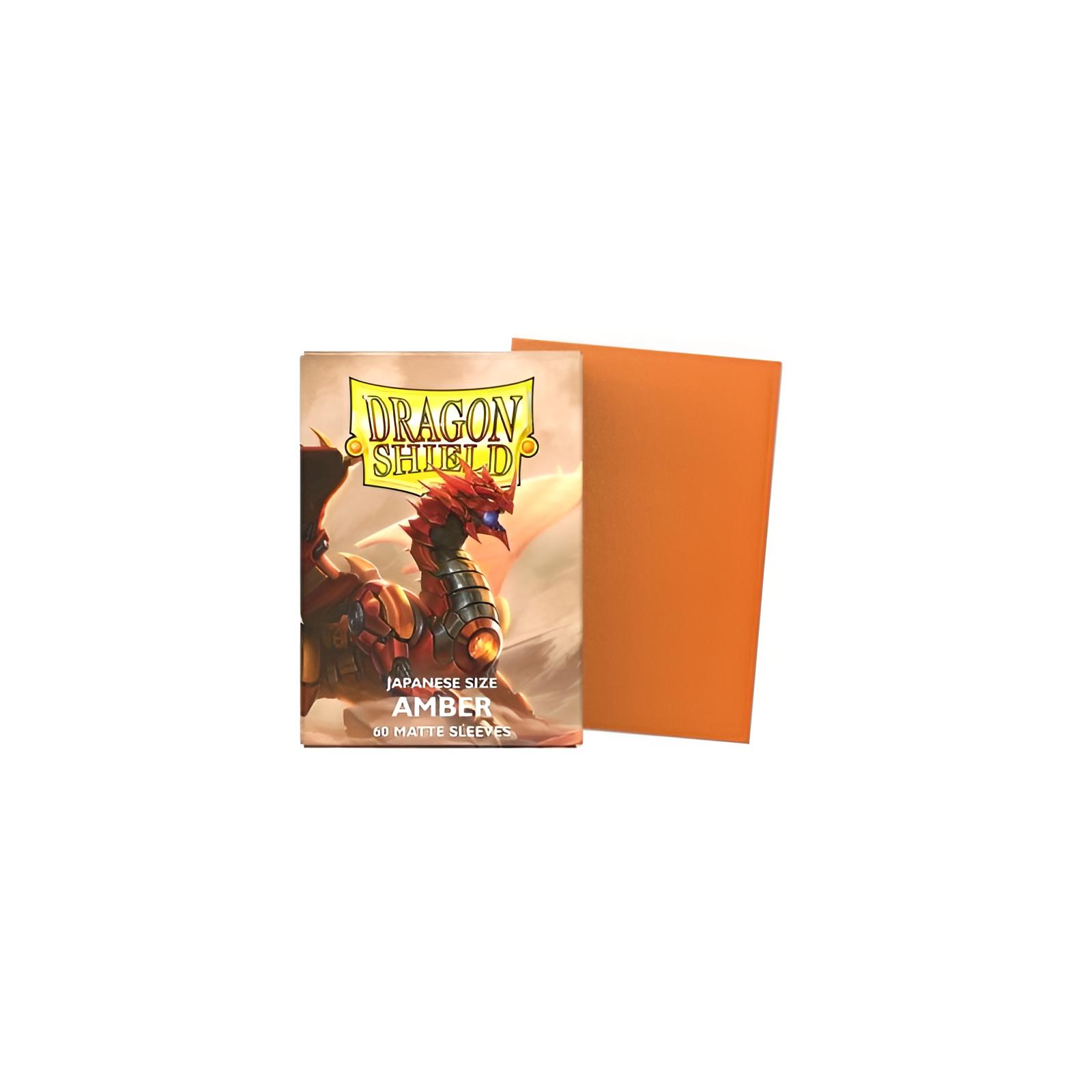Buste Dragon Shield Ambra: misura giapponese, 60 buste opache.