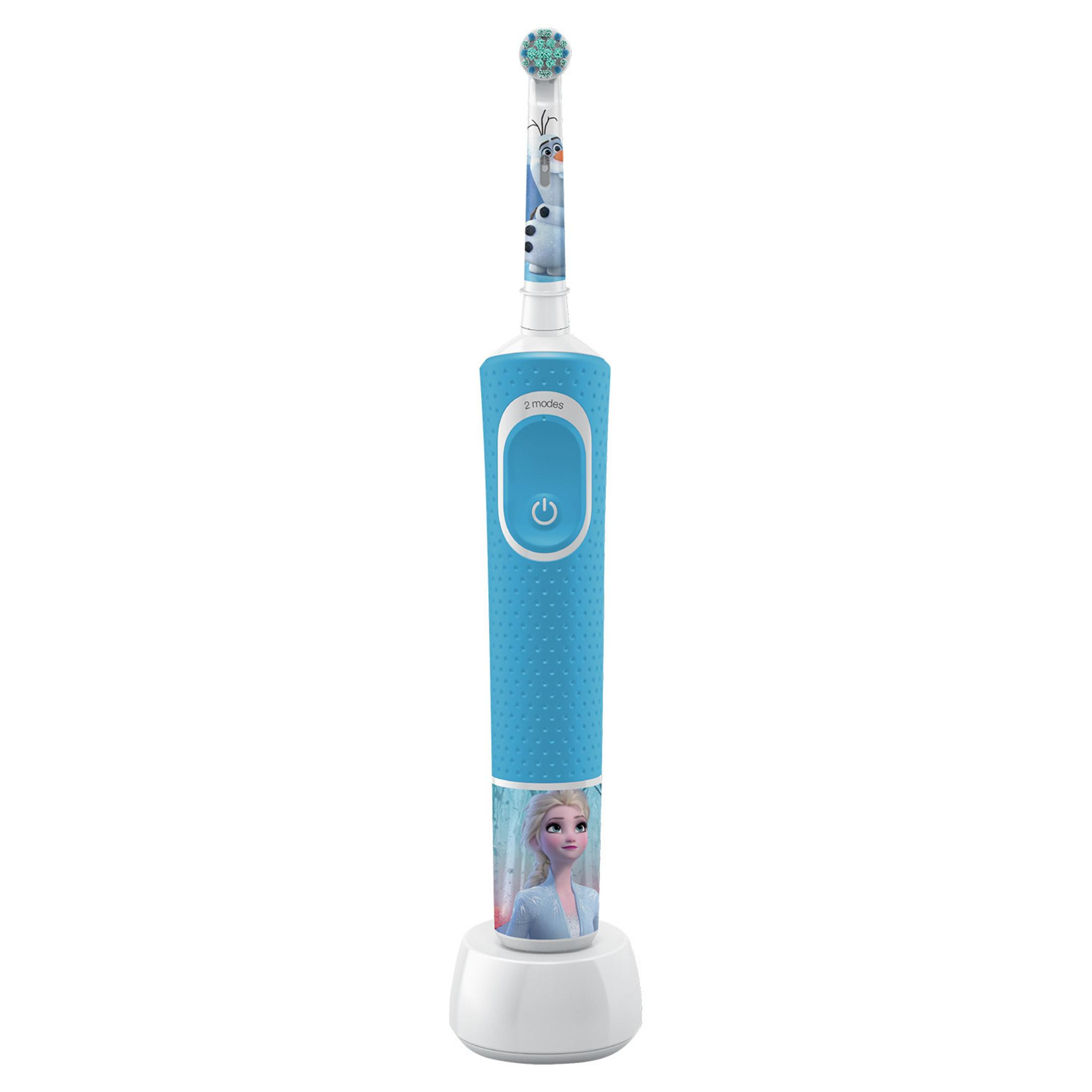 ORAL B Vitality D100 Frozen Özel Seri Çocuk Elektrikli Diş Fırçası Mavi