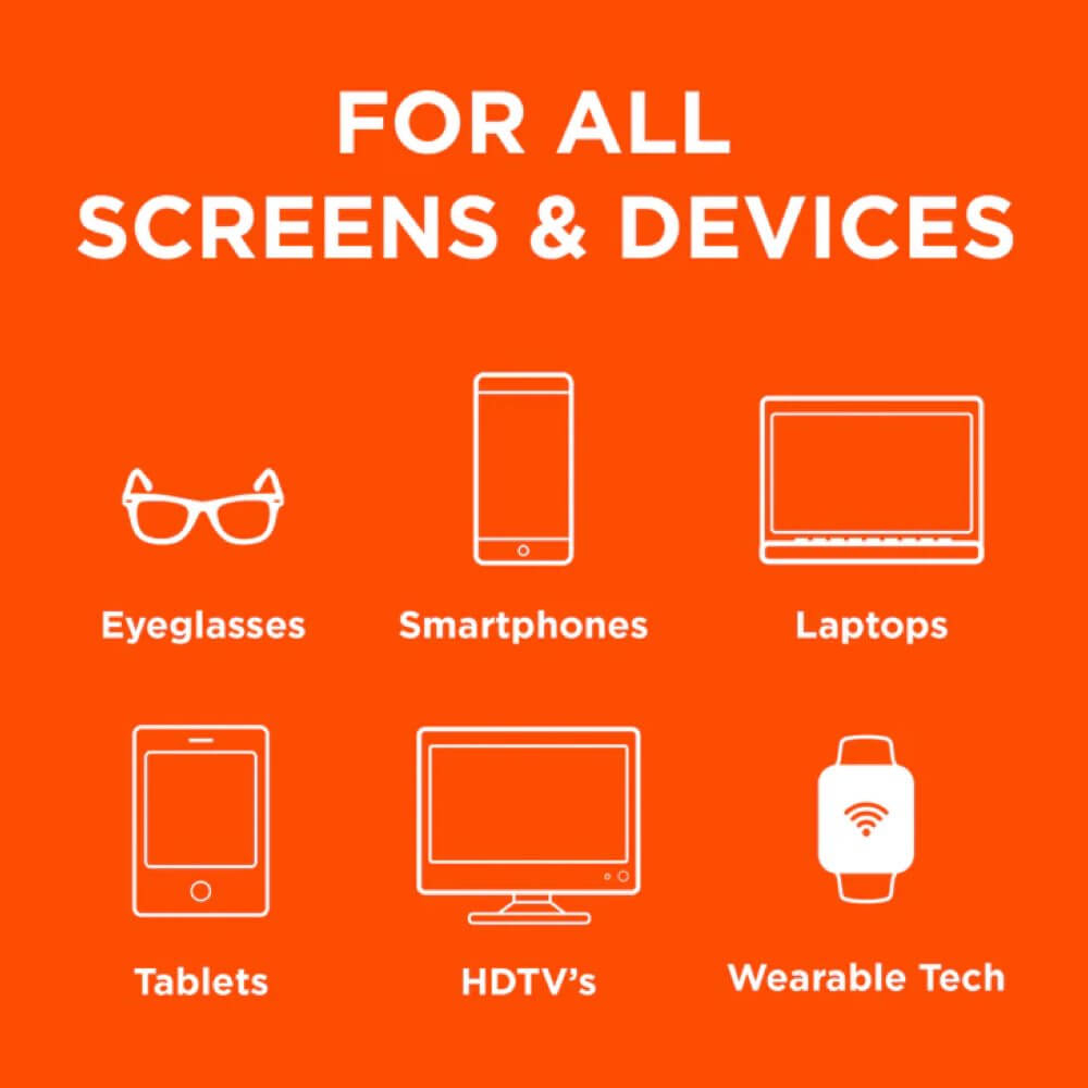 Grafiek toont brillen, smartphones, laptops, tablets, televisies en wearables.
