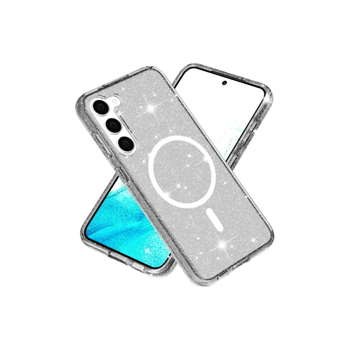 NEWFACE Samsung Galaxy S23 FE Uyumlu Magsafe Telefon Kılıfı Siyah
