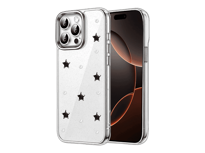 EVIMDEYOKYOK iPhone 15 Pro Max Uyumlu Fiyonk Desenli Kapak Telefon Kılıfı Çok Renkli