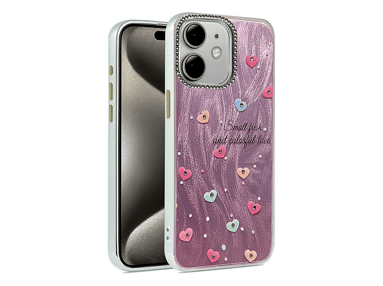 NEWFACE iPhone 11 Uyumlu Blade Aynalı Desenli Telefon Kılıfı Çok Renkli