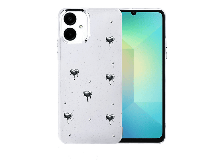 EVIMDEYOKYOK Samsung Galaxy A07 4G Uyumlu Fiyonk Desenli Kapak 1 Telefon Kılıfı Çok Renkli