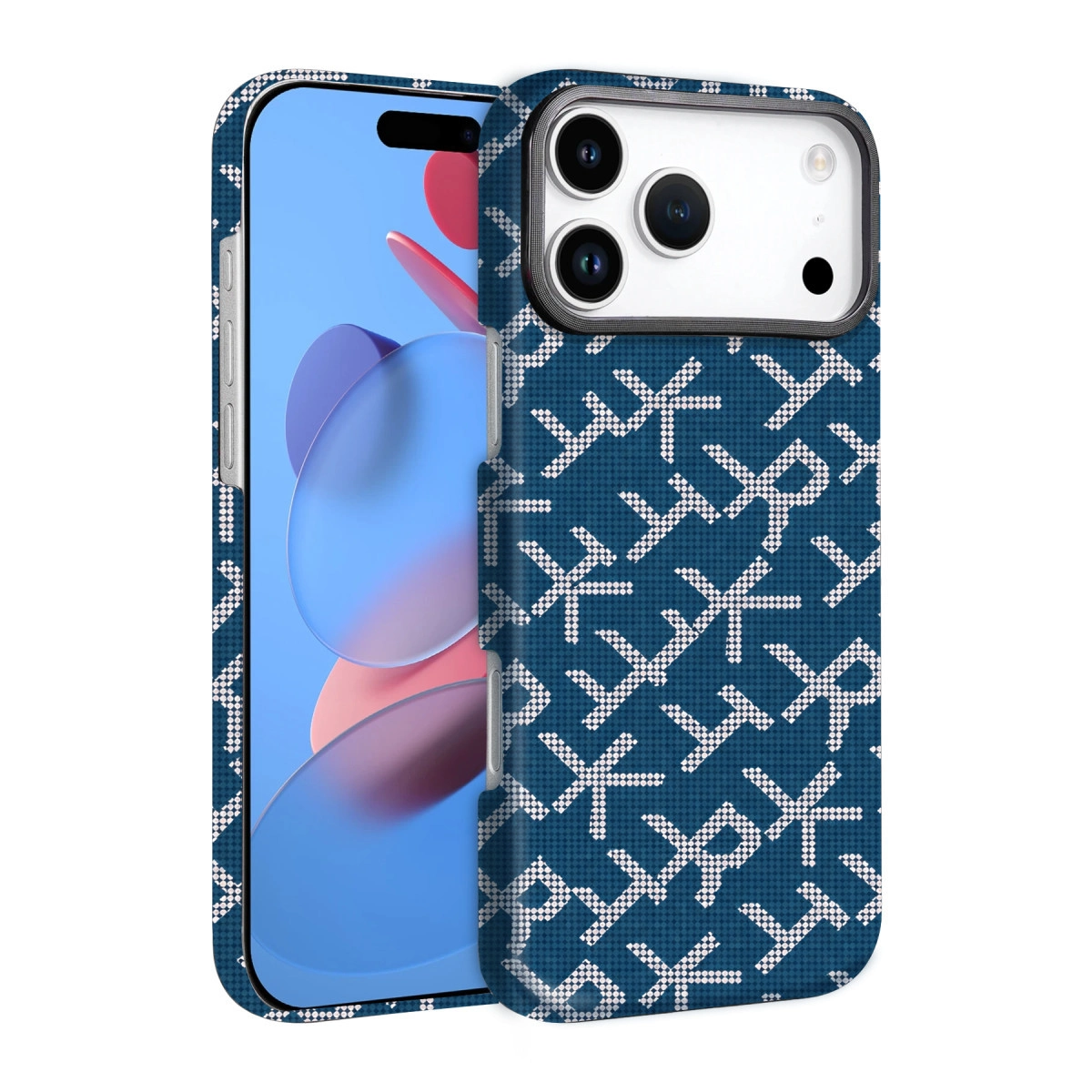 NEWFACE iPhone 17 Pro Uyumlu Vega Magsafe Telefon Kılıfı Lacivert