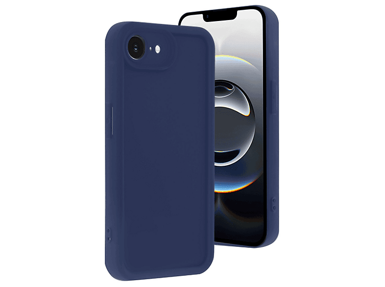 NEWFACE iPhone 16e Uyumlu Viera Silikon Telefon Kılıfı Lacivert
