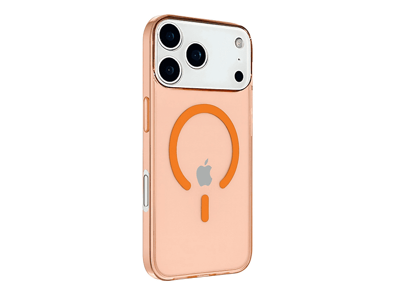 NEWFACE iPhone 17 Pro Uyumlu Pc Real Magsafe Kapak Telefon Kılıfı Turuncu