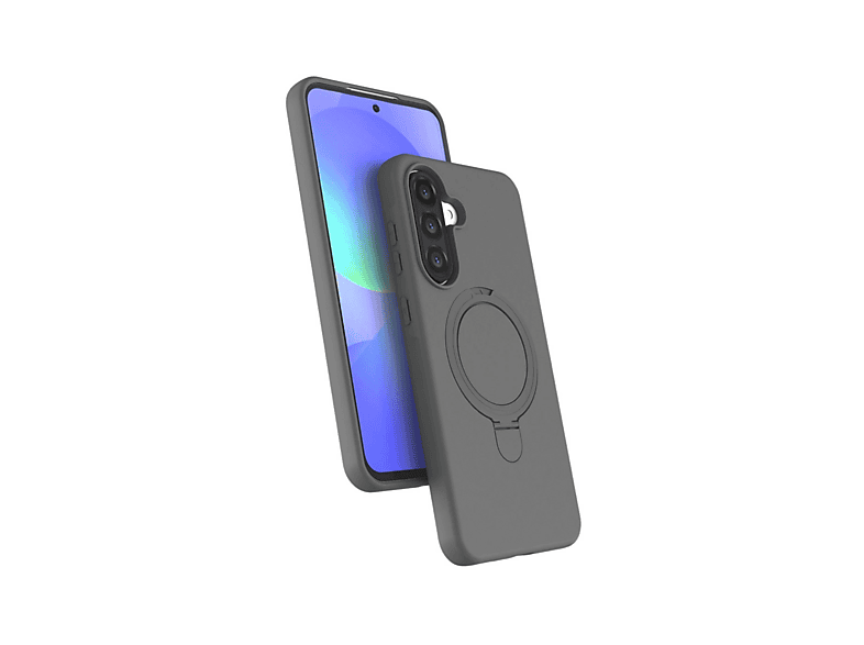 EVIMDEYOKYOK Samsung Galaxy A56 Uyumlu Regal Magsafe Standlı Kapak Telefon Kılıfı Titan Gri