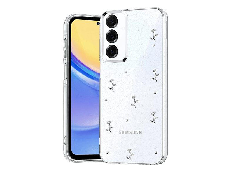 EVIMDEYOKYOK Samsung Galaxy S25 Fiyonk Desenli Kapak Telefon Kılıfı Çok Renkli