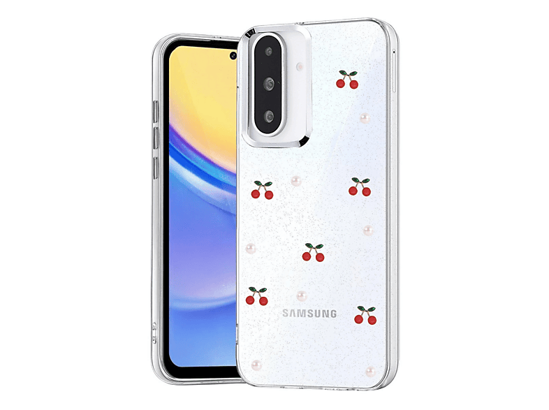 NEWFACE Samsung Galaxy A26 Uyumlu Fiyonk Desenli Kapak Telefon Kılıfı Çok Renkli