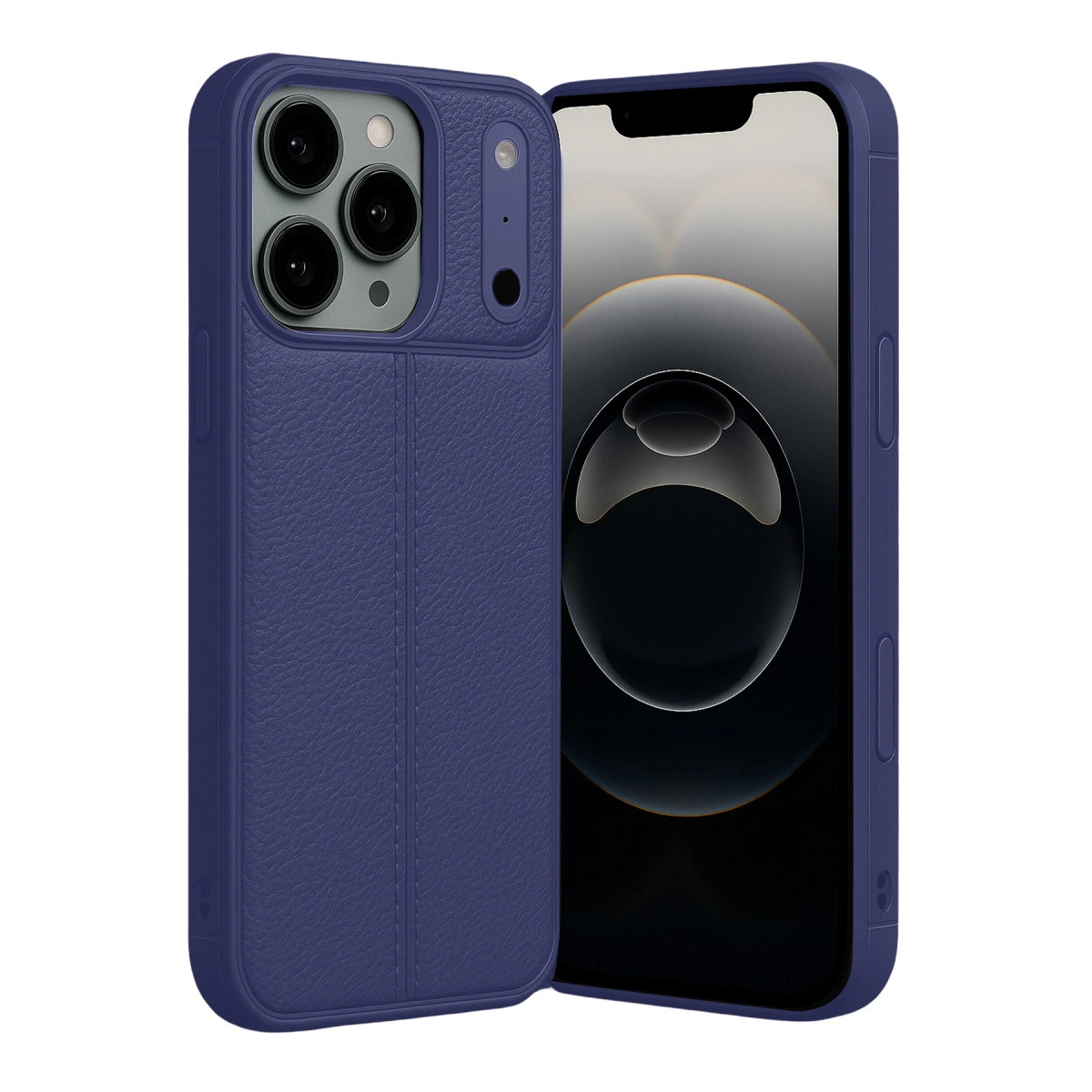 NEWFACE iPhone 17 Pro Uyumlu Auto Focus Kapak Telefon Kılıfı Lacivert