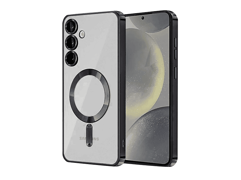 NEWFACE Samsung Galaxy A55 5G Uyumlu Kross Magneticsafe Kapak Telefon Kılıfı Siyah