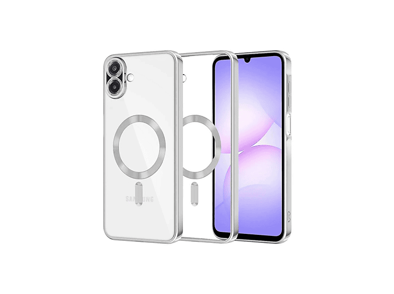 EVIMDEYOKYOK Samsung Galaxy A07 4G Uyumlu Kross Magneticsafe Kapak Telefon Kılıfı Çok Renkli