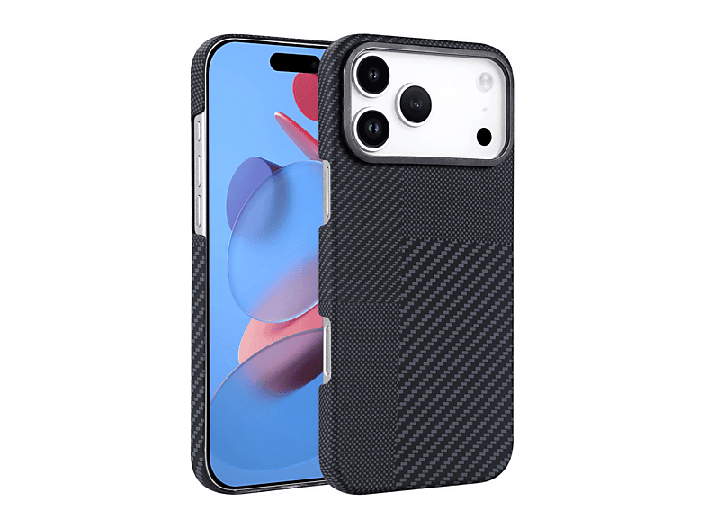 NEWFACE iPhone 17 Pro Uyumlu Vega Magsafe Telefon Kılıfı Siyah