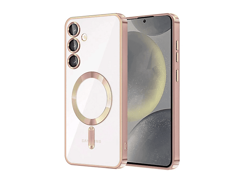 EVIMDEYOKYOK Samsung Galaxy A17 5g Kross Magneticsafe Kapak - Rose Telefon Kılıfı Çok Renkli