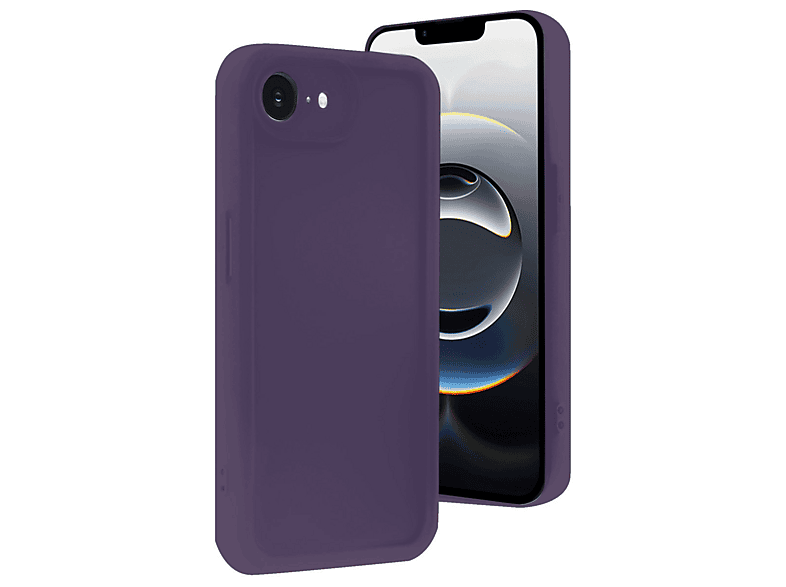 NEWFACE iPhone 16e Uyumlu Viera Silikon Telefon Kılıfı Mor