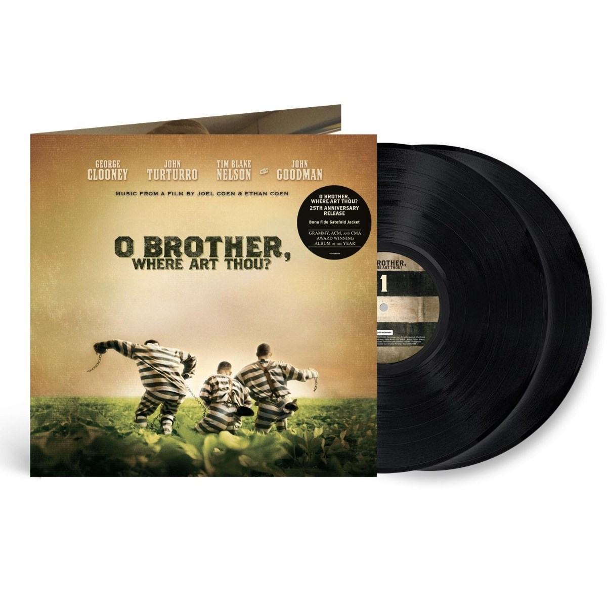 Copertina dell'album e dischi in vinile "O Brother, Where Art Thou?".