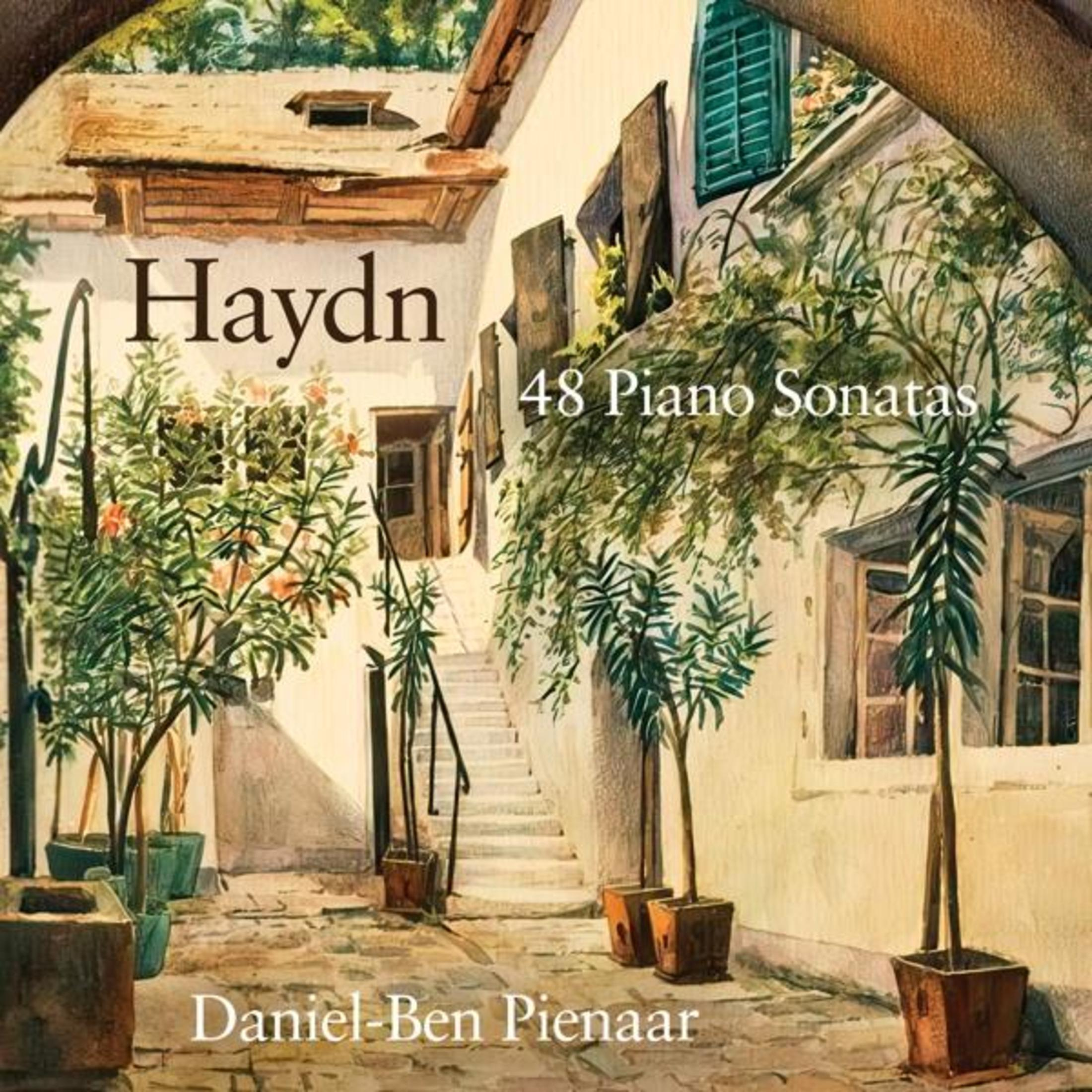 Haydn 48 Sonate per Pianoforte di Daniel-Ben Pienaar, all'aperto.
