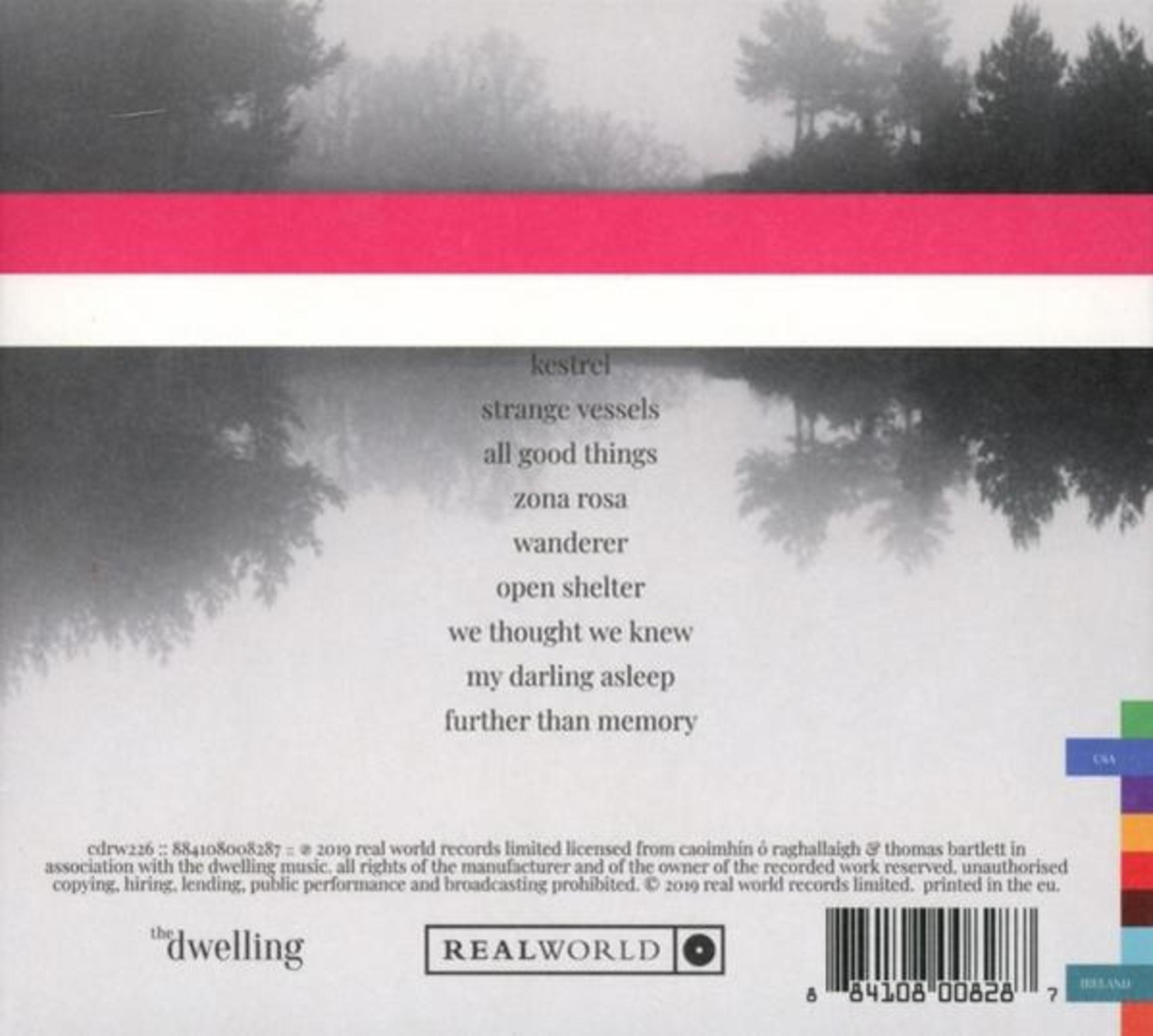 Foresta grigia con strisce rosse e bianche, tracklist e codice a barre.