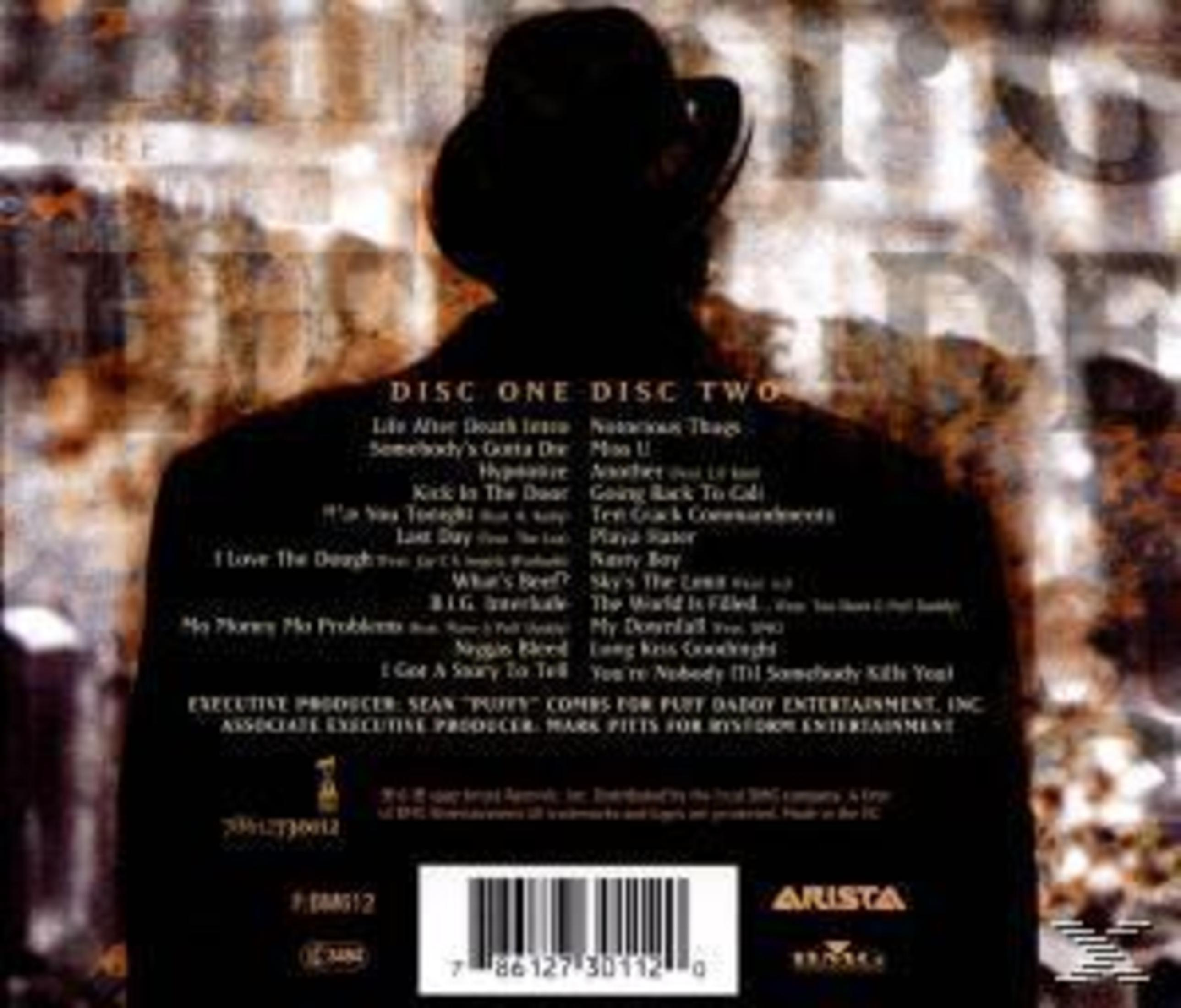 Retro copertina album con silhouette di uomo con cappello e tracklist.