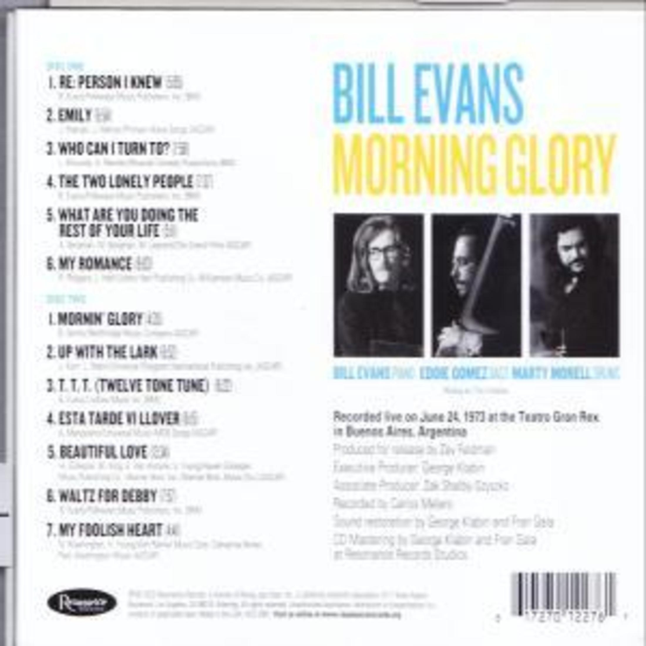 Copertina dell'album con tracklist e ritratti di Bill Evans, Eddie Gomez e Marty Morell.