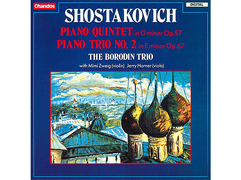 Jerry Horner, Mimi Zweig, Borodin Trio | Shostakovich: Piano Quintet ...
