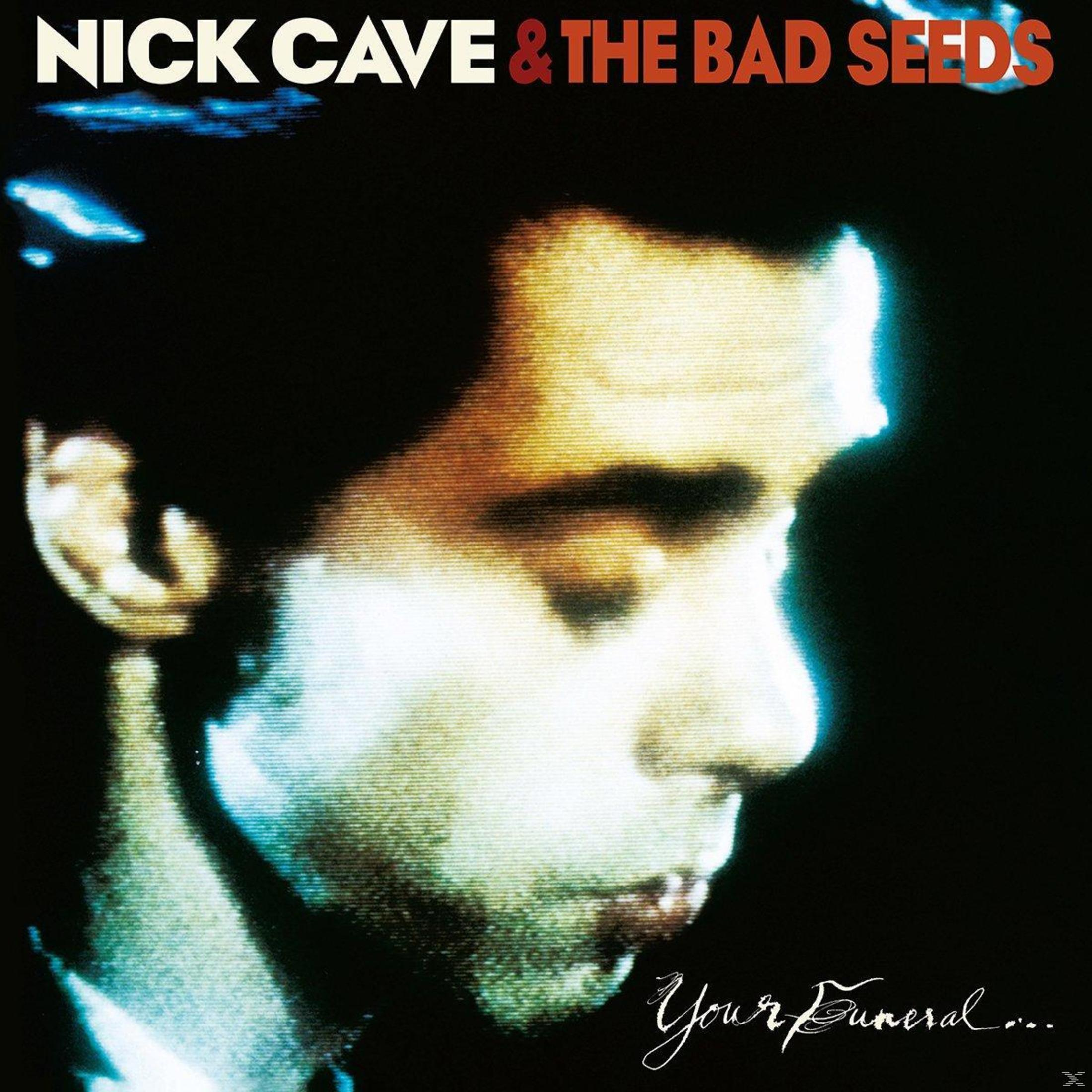 Copertina dell'album con Nick Cave che guarda a destra. Luci blu e gialle.