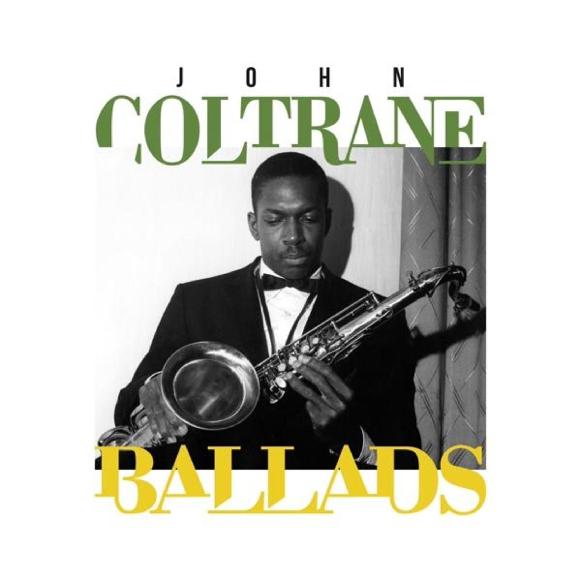 John Coltrane con sassofono, album "Ballads".