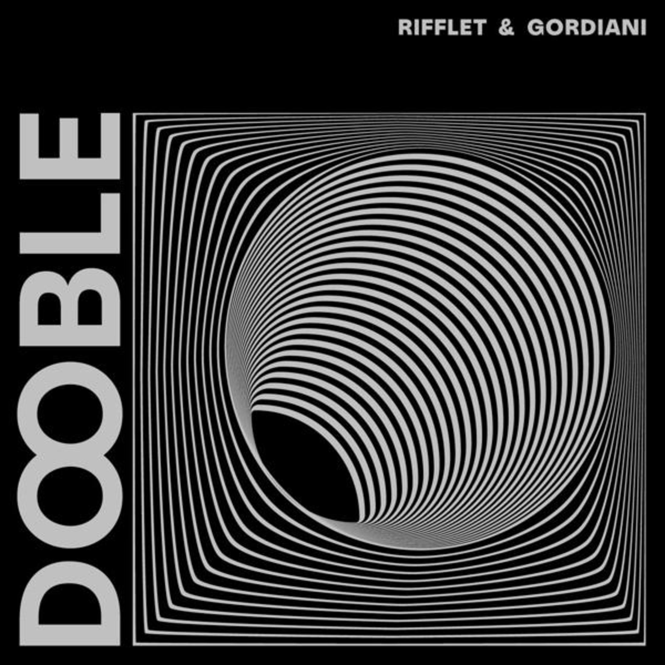 Linee astratte formano un tunnel. DOOBLE & RIFFLET & GORDIANI.